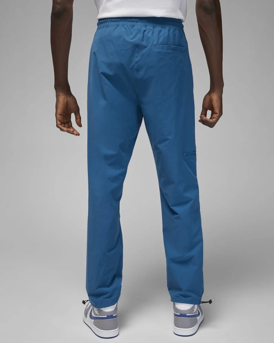 Nike Jordan Essentials Men's Woven Pants - True Blue/White, Comfortable Casual Trousers for Men