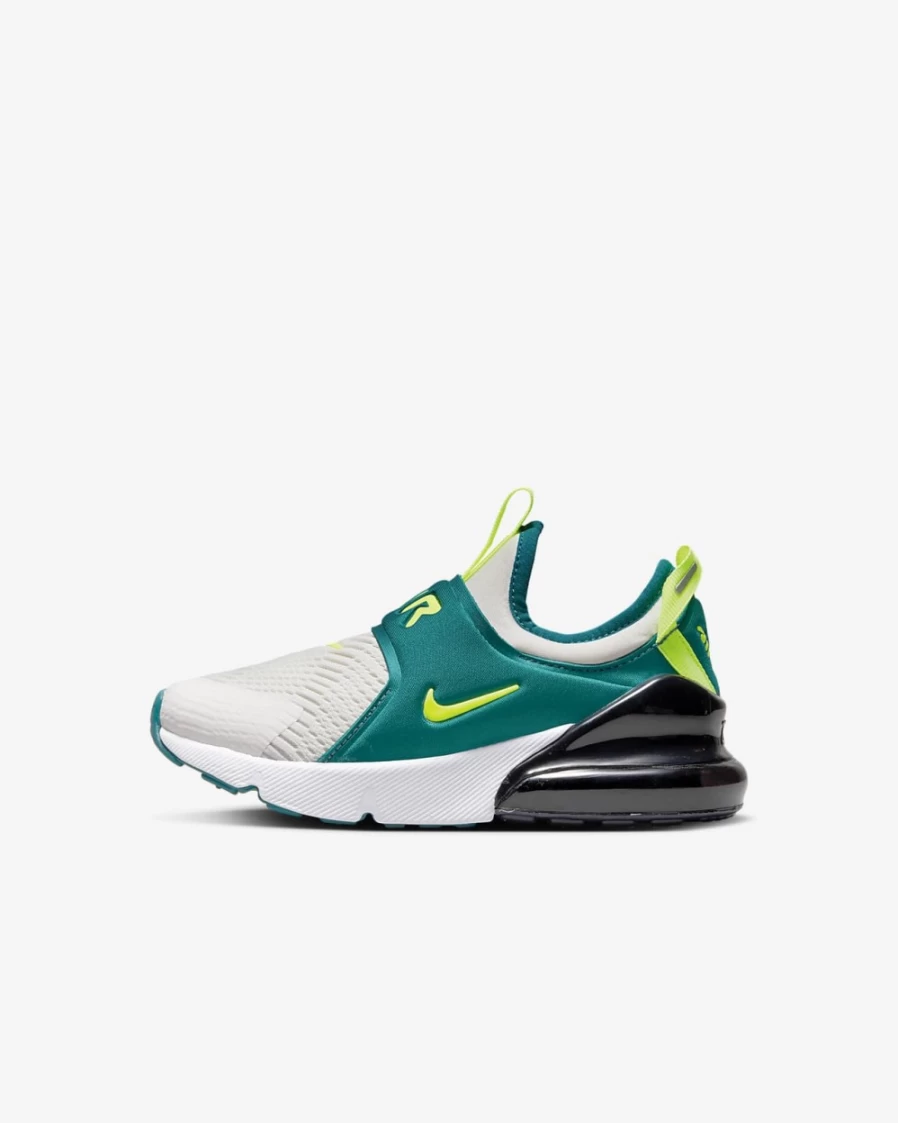 Nike Air Max 270 Extreme Kids' Shoes for Boys & Girls - Phantom/Bright Spruce/Black/Volt