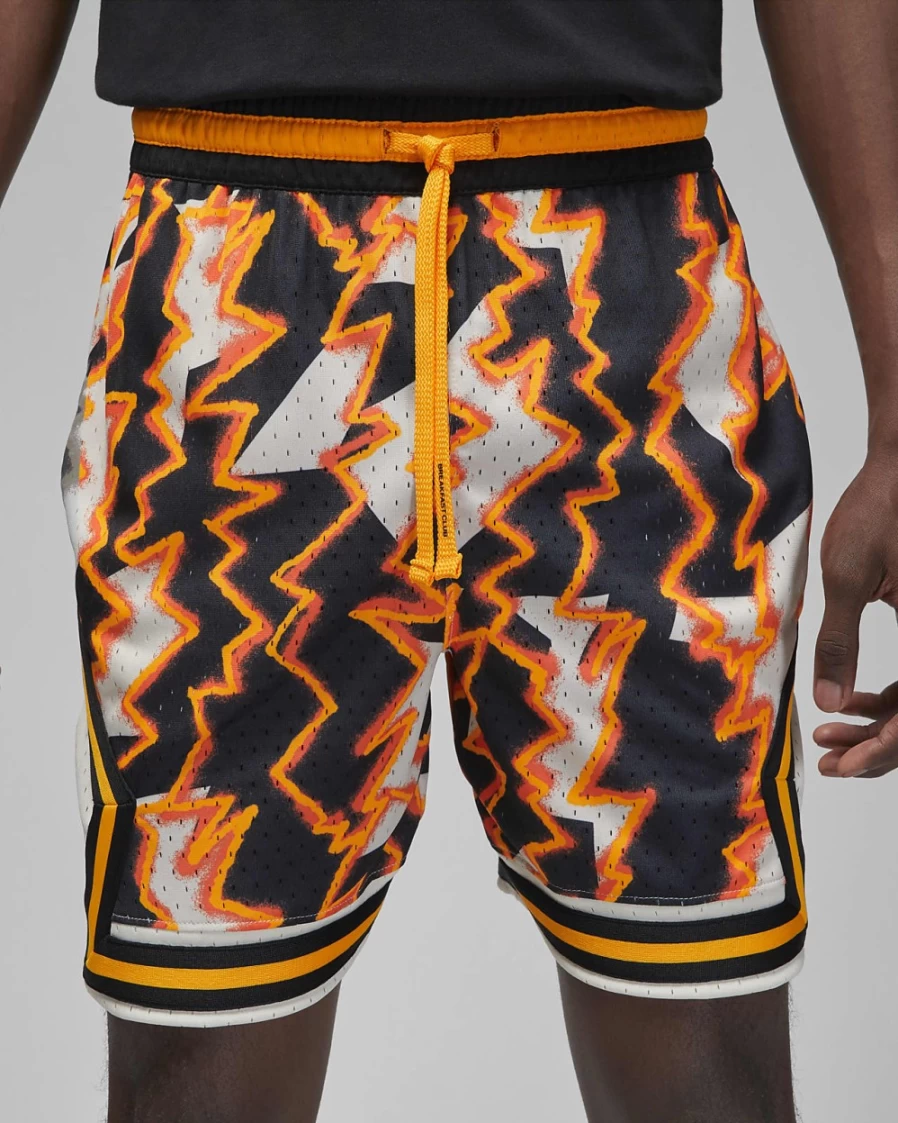 Nike Jordan Dri-FIT Sport BC Men's Shorts - Light Bone/Turf Orange Athletic Basketball Shorts