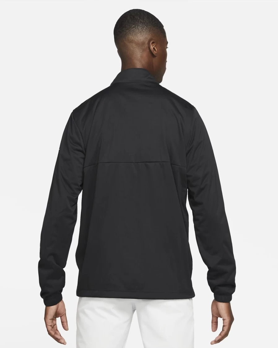 Nike Storm-FIT Victory Men's Black/White Full-Zip Waterproof Golf Jacket for Men