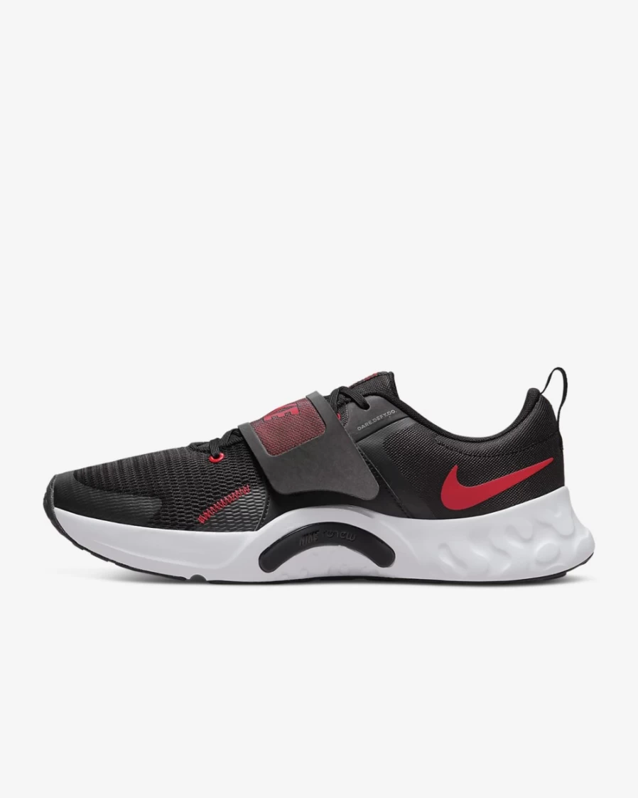 Nike Renew Retaliation 4 Men's Training Shoes - Black/Smoke Grey/University Red