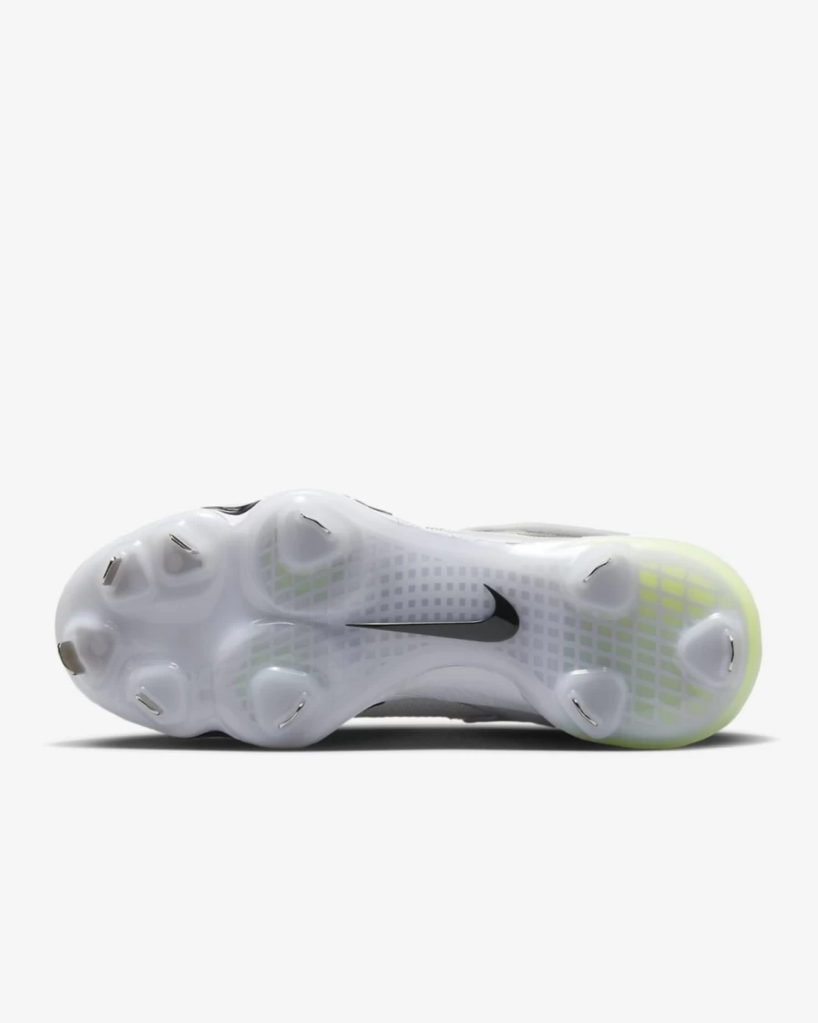 Nike Force Zoom Trout 8 Elite Men's Baseball Cleats - White/Wolf Grey/Pure Platinum/Black