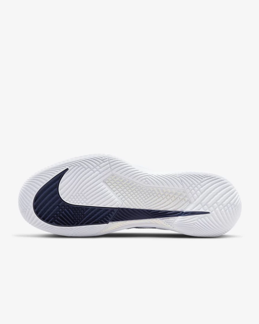 NikeCourt Air Zoom Vapor Pro Men's Tennis Shoes - Midnight Navy/Glacier Ice/White - Hard Court Sneakers for Men