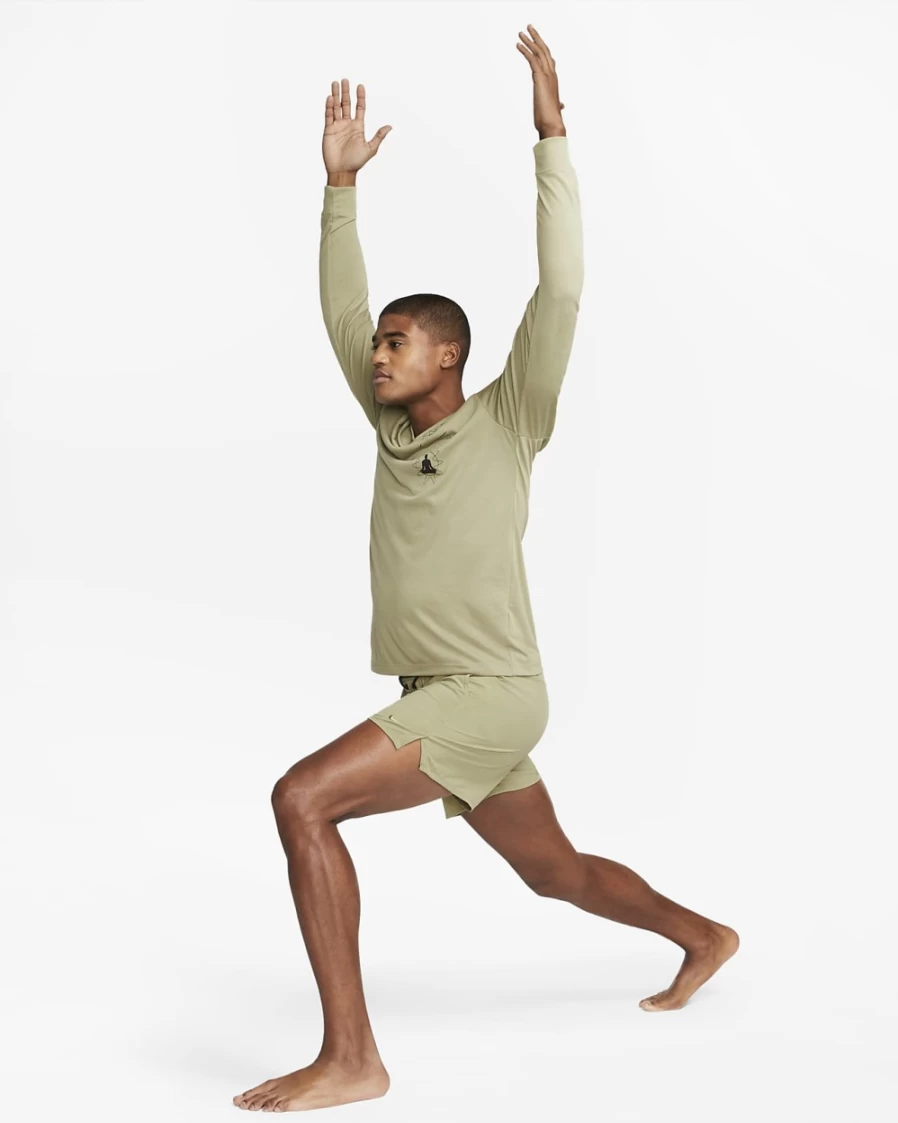 Nike Dri-FIT Unlimited Men's 5" Unlined Versatile Shorts in Neutral Olive/Black - Lightweight Quick-Dry Training Shorts for Men