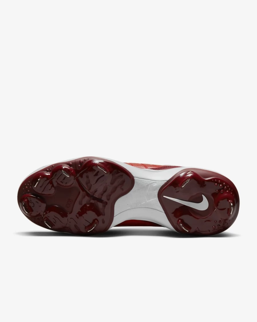 Nike Alpha Huarache Varsity 4 Low Men's Baseball Cleats - University Red/Team Red/Habanero Red/White