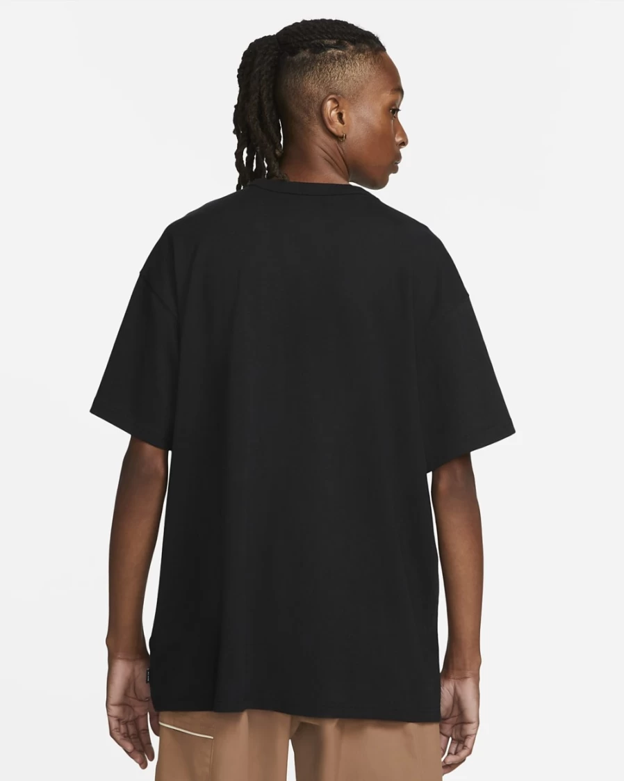 Nike Men's Premium Essentials Sportswear T-Shirt - Black/Black