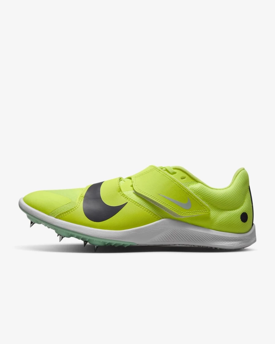 Nike Zoom Rival Men's Track & Field Jumping Spikes - Volt/Mint Foam/Coconut Milk/Cave Purple