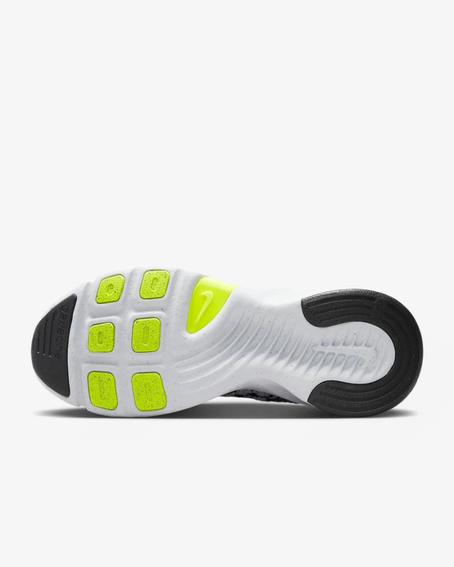 Nike SuperRep Go 3 Next Nature Flyknit Men's Training Shoes - Pure Platinum/Black/Volt/Fuchsia Dream