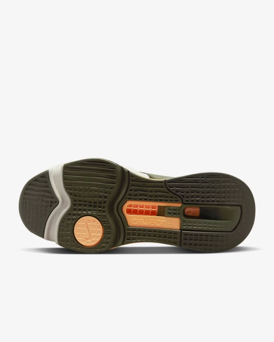 Nike Air Zoom SuperRep 3 Men's Training Shoes - Cargo Khaki/Light Bone/Sequoia/Alligator Colorway for HIIT & Gym Workouts