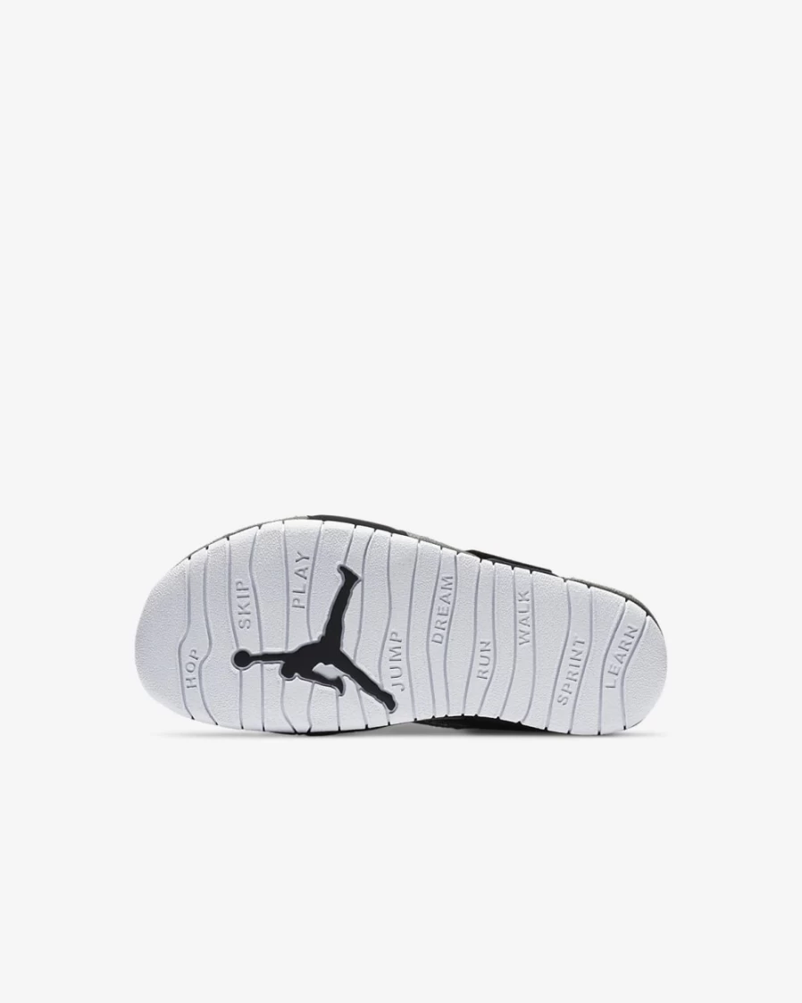 Nike Jordan Flare Little Kids' Shoes - Black/White - Unisex Boys & Girls Sneakers