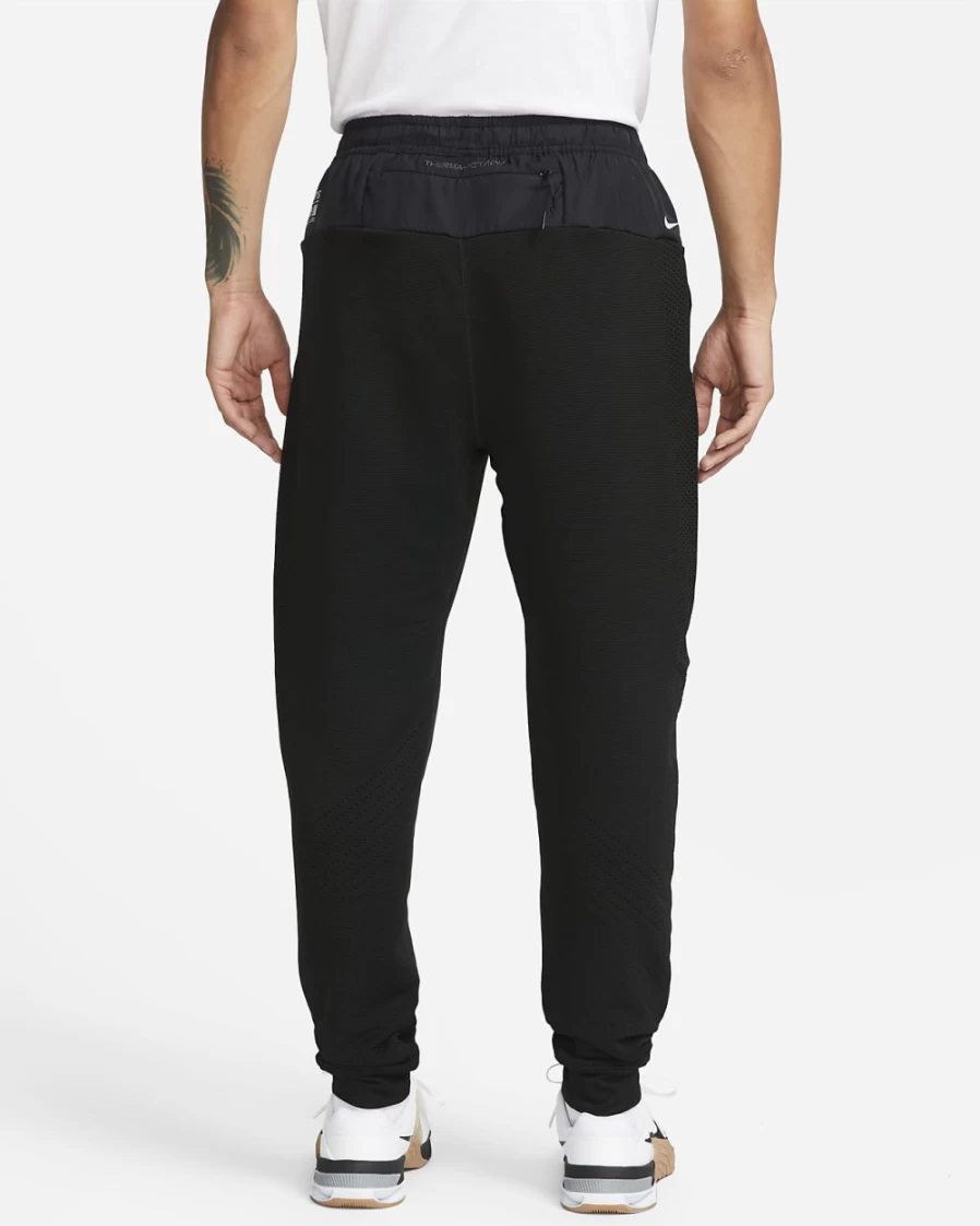 Nike Therma-FIT ADV A.P.S. Men's Fleece Training Pants - Black/White - Workout & Running