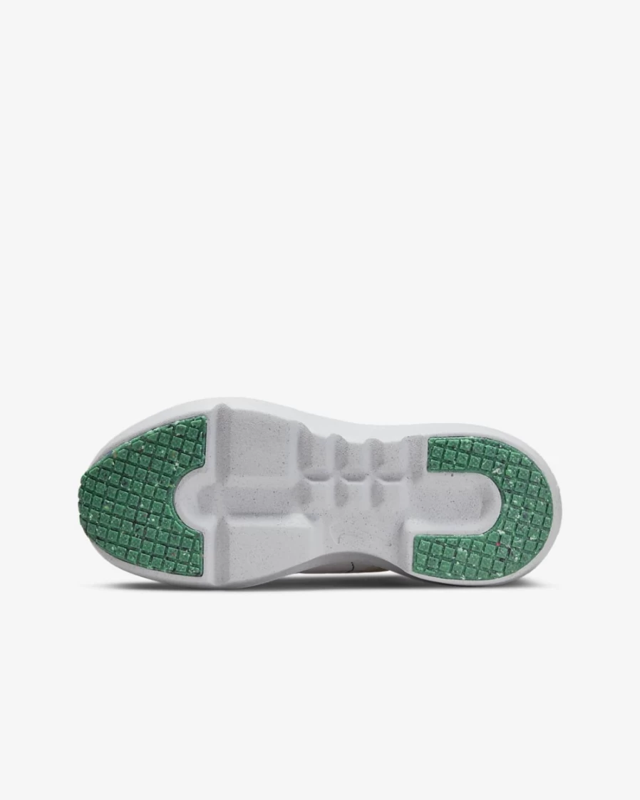 Nike Crater Impact Big Kids' Sneakers in Coconut Milk/Summit White/Malachite/Pink Foam for Boys and Girls