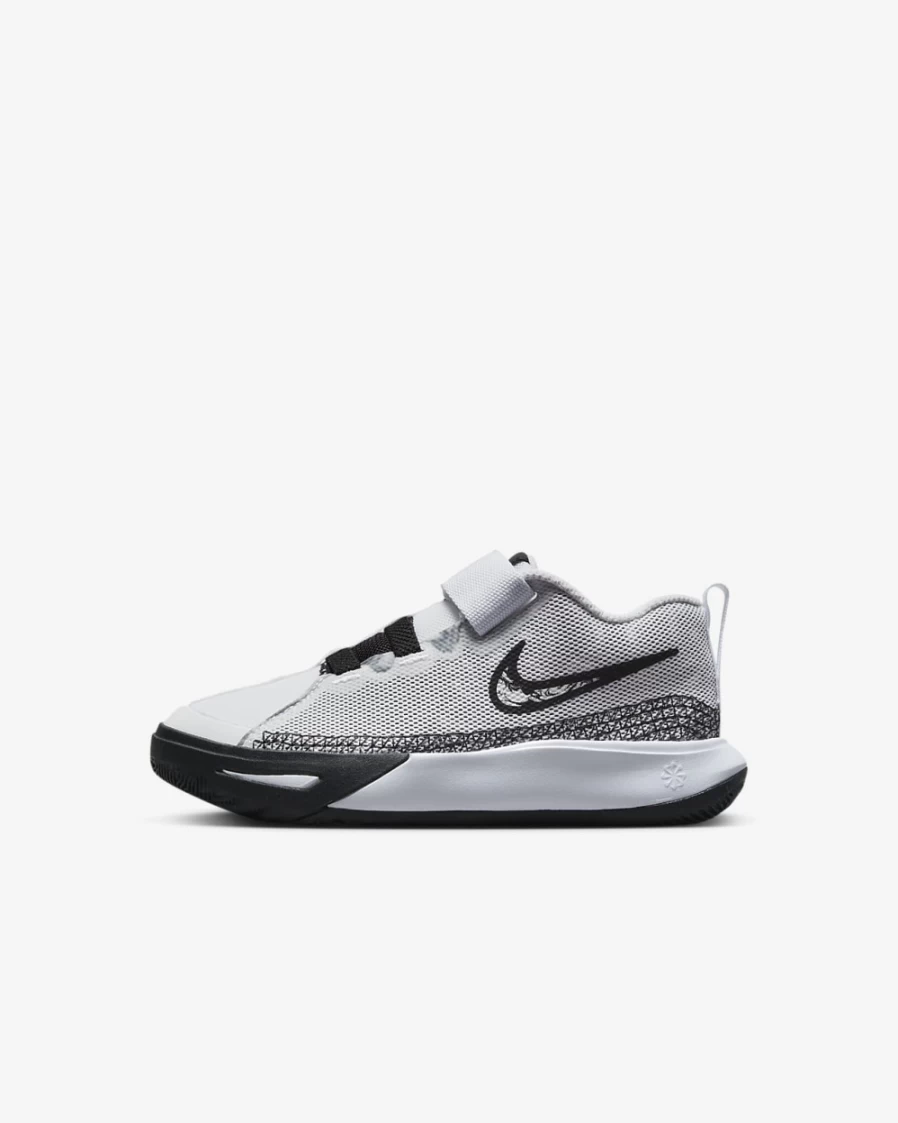 Nike Kyrie Flytrap 6 Kids' Basketball Shoes - White/Black - Unisex Boys Girls