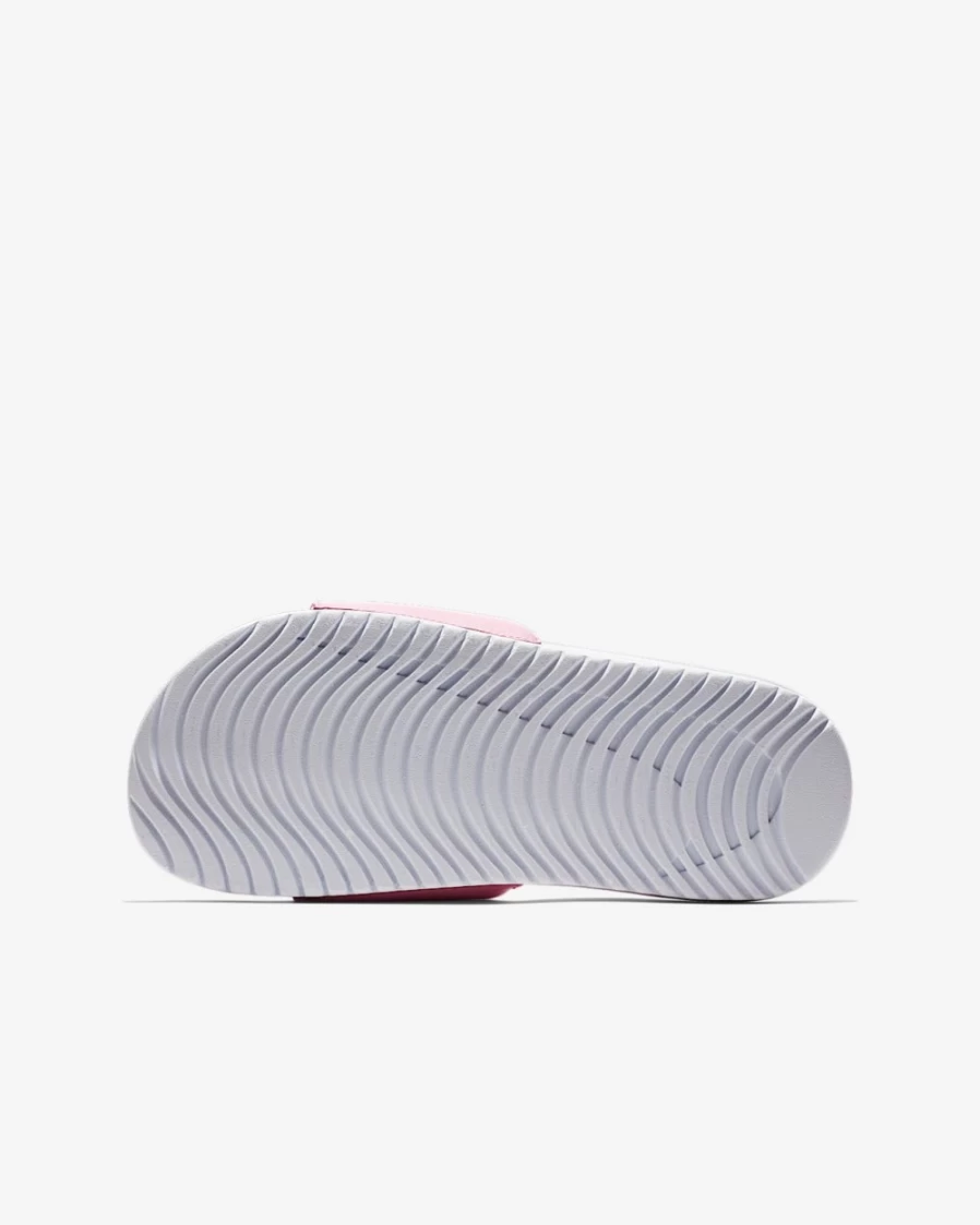 Nike Kawa Slides for Kids - Psychic Pink/Laser Fuchsia/White - Boys & Girls Comfortable Sandals