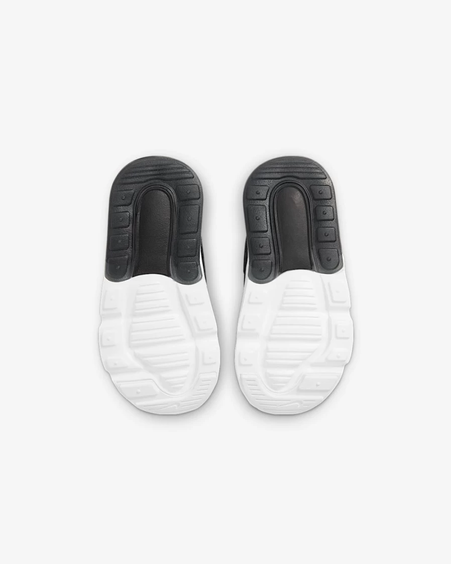 Nike Air Max 270 Black Anthracite White Baby Toddler Shoes for Boys and Girls