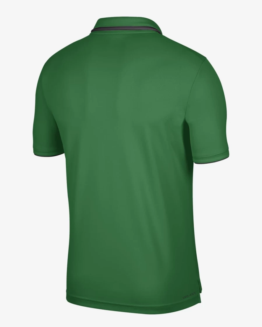 Nike Men's Dri-FIT Oregon Polo Shirt - Apple Green/Off Noir, Moisture-Wicking Golf & Casual Performance Top