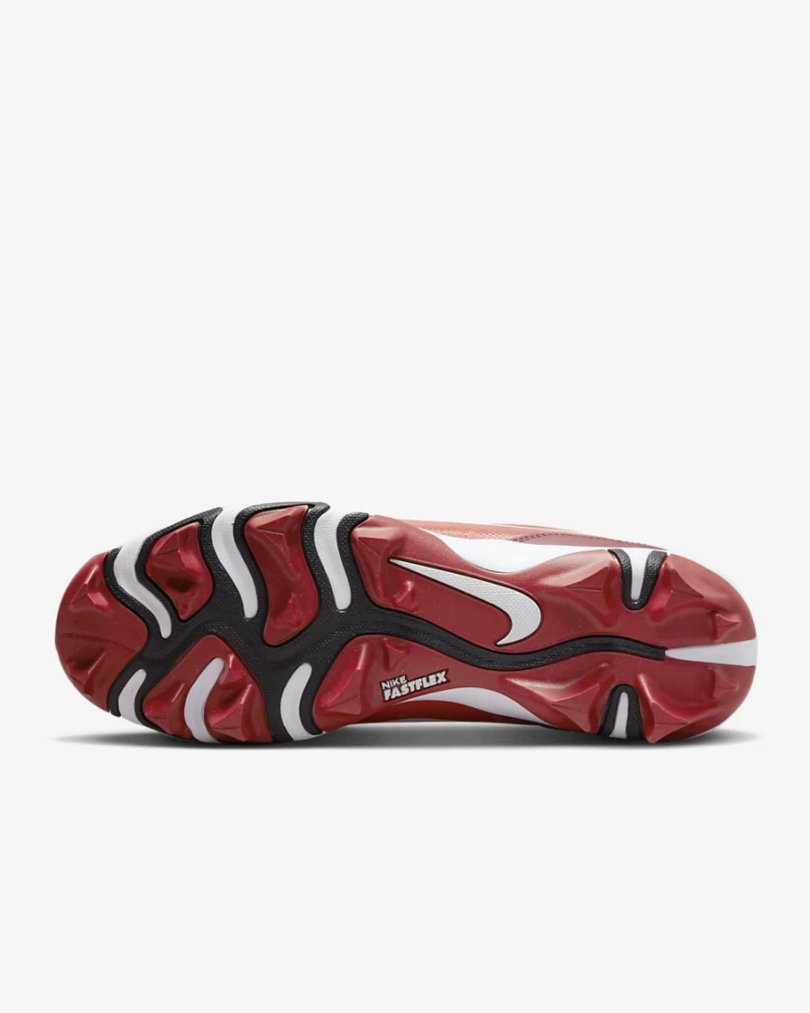 Nike Alpha Huarache 4 Keystone Men's Baseball Cleats - University Red/Team Red/Habanero Red/White