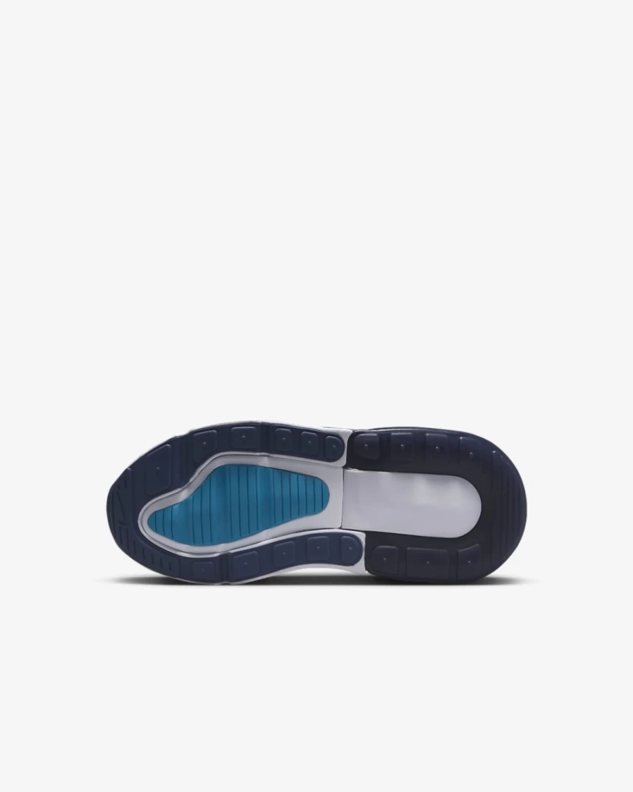 Nike Air Max 270 Extreme Little Kids' Sneakers for Boys & Girls - Diffused Blue/White/Midnight Navy/Blue Lightning