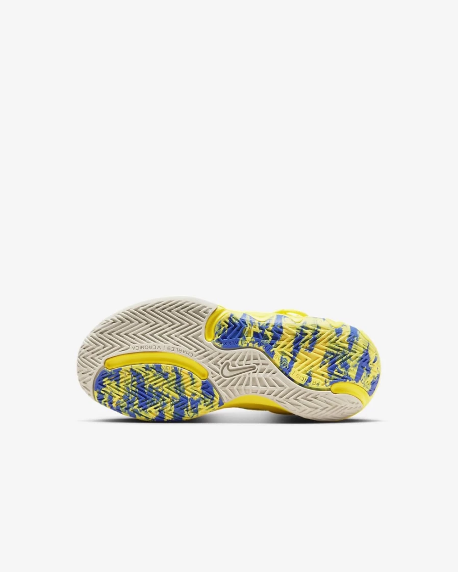 Nike Giannis Immortality 2 Kids' Basketball Shoes - Yellow Strike/Laser Blue/Tour Yellow for Boys & Girls