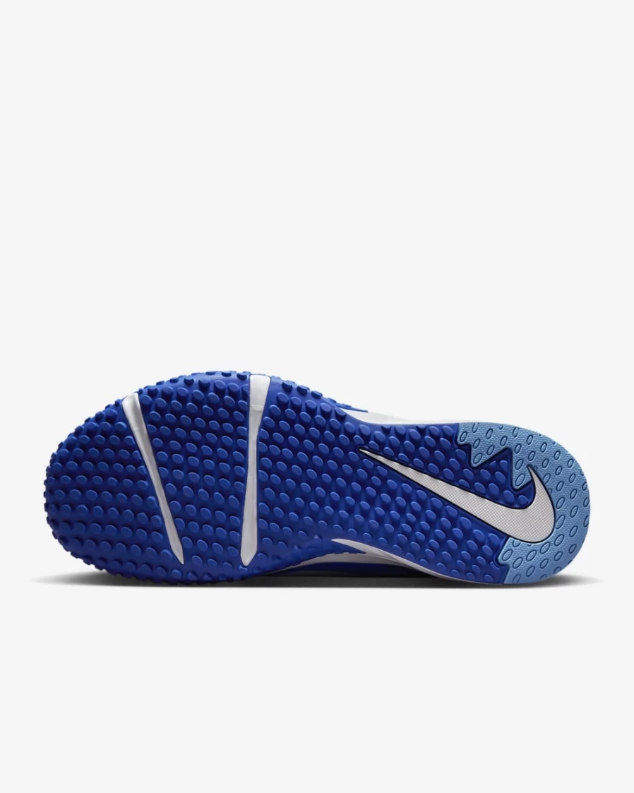 Nike Alpha Huarache Varsity 4 Turf Baseball Shoes for Men - Hyper Royal/Deep Royal Blue/University Blue/White