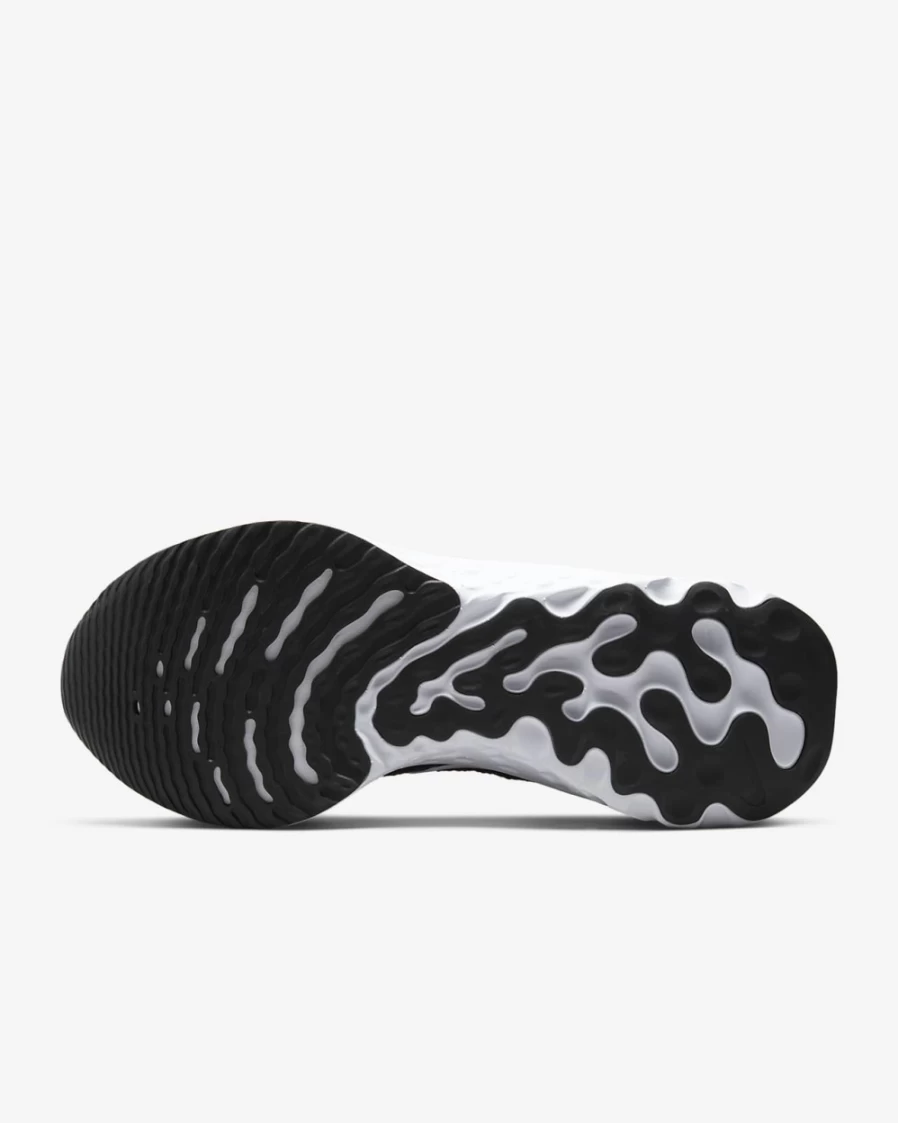Nike React Infinity 3 Men's Road Running Shoes - Black/White | Cushioned & Supportive for Long-Distance | Lightweight & Durable Design