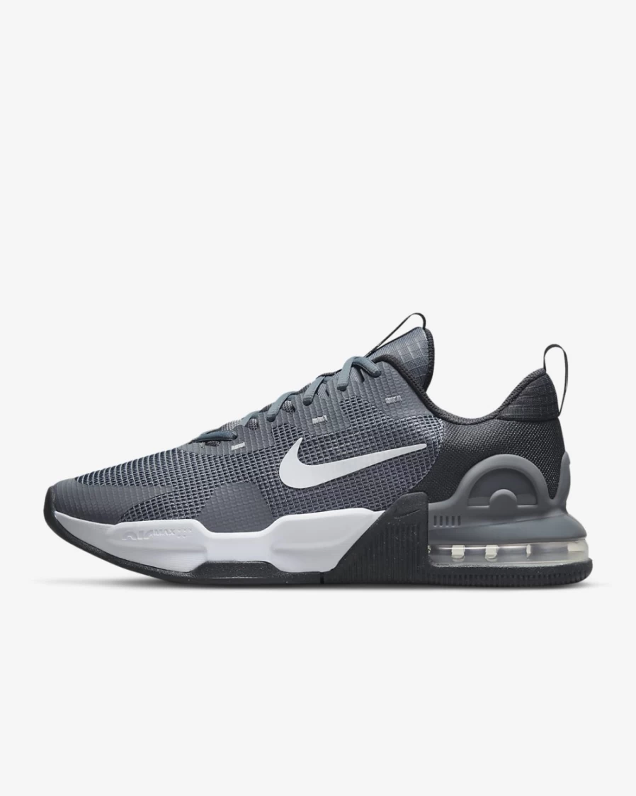 Nike Air Max Alpha Trainer 5 Men's Training Shoes - Smoke Grey/Dark Smoke Grey/Dark Grey/White