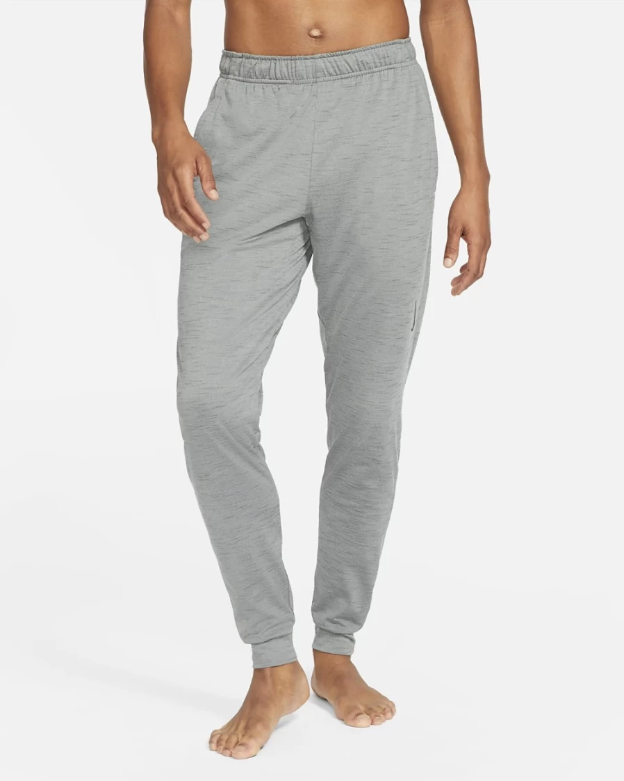 Nike Dri-FIT Men's Yoga Pants - Smoke Grey/Iron Grey Training Trousers for Men