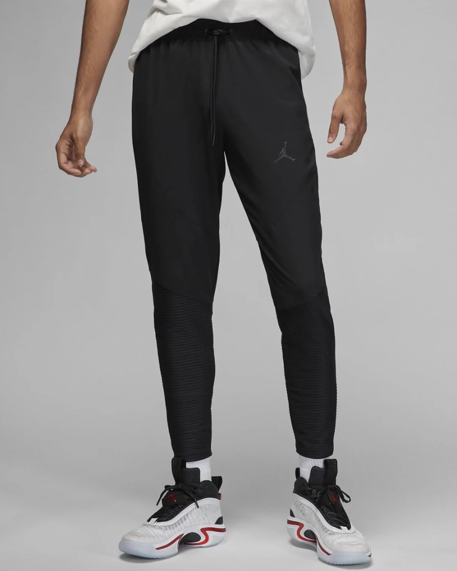 Nike Jordan Dri-FIT Sport Men's Woven Pants - Black, Dark Smoke Grey Training & Gym Trousers