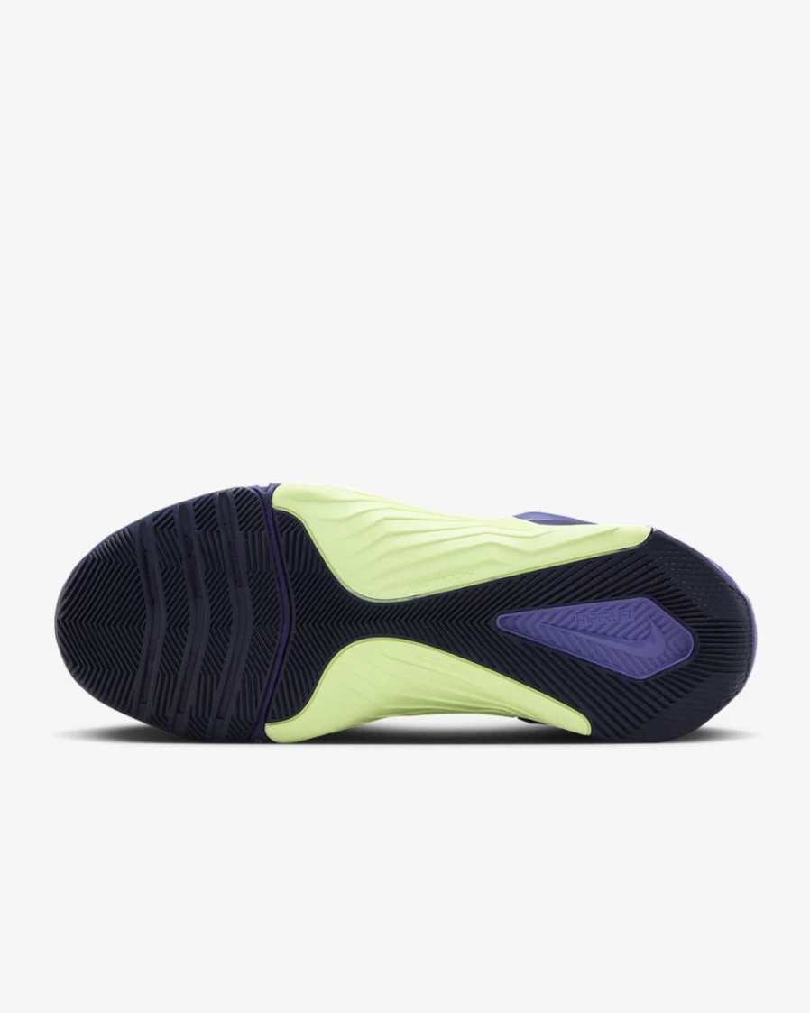 Nike Metcon 8 FlyEase AMP Men's Training Shoes - Court Purple/Barely Volt/Blackened Blue/Baltic Blue, Easy On/Off Design for Workouts