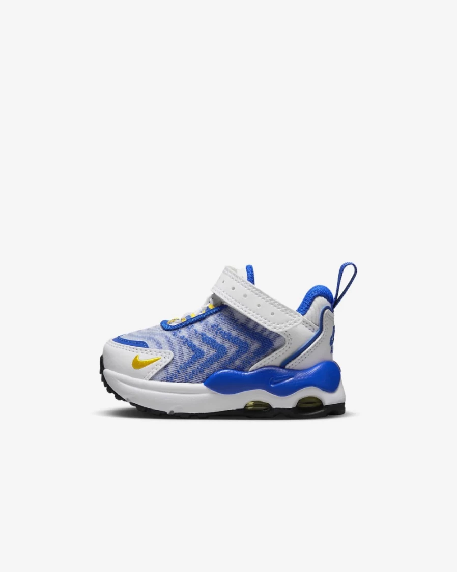 Nike Air Max TW Baby Toddler Shoes for Boys & Girls - White, Racer Blue, Black, Speed Yellow
