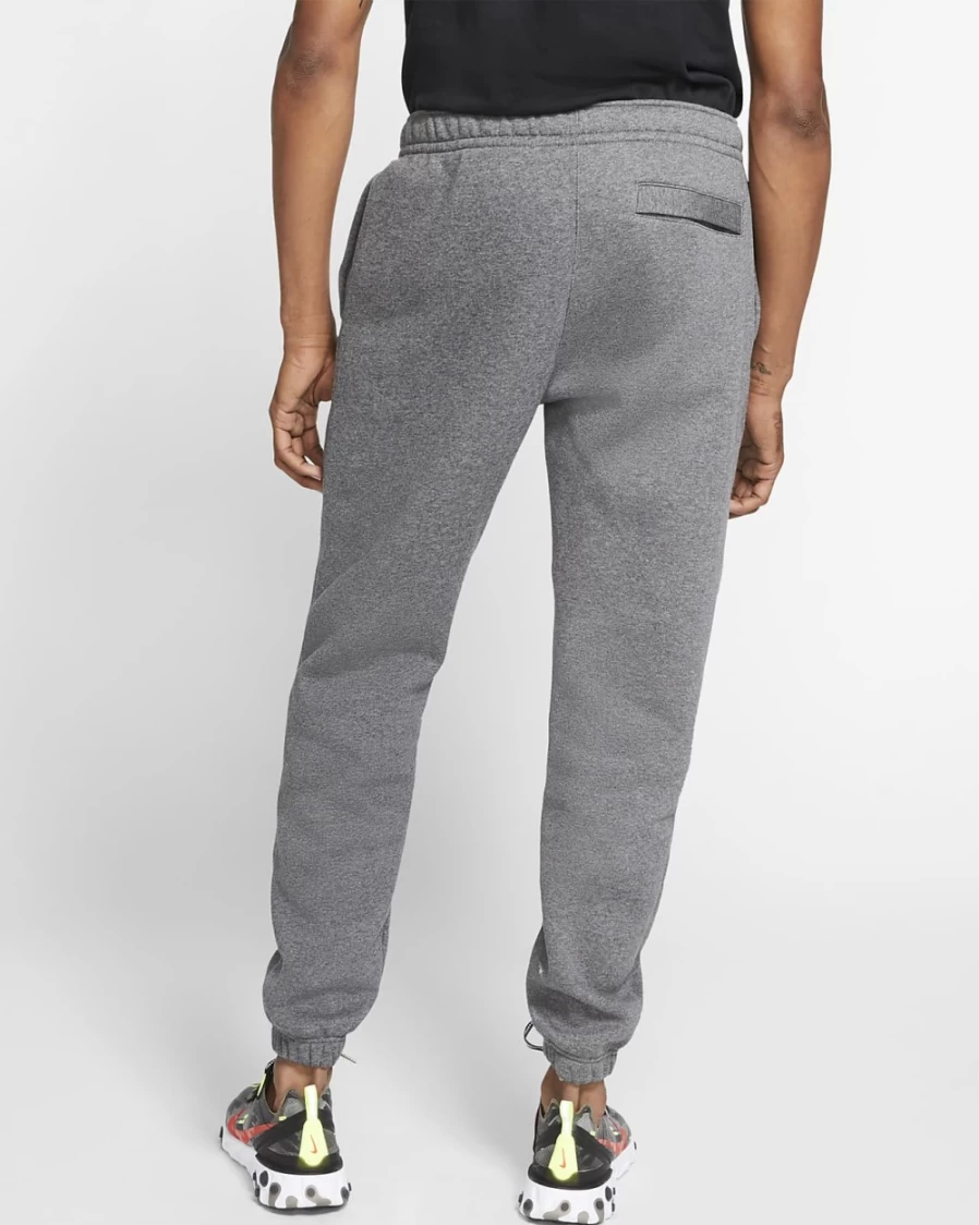 Nike Club Fleece Men's Sweatpants - Charcoal Heather/Anthracite/White - Sportswear Joggers