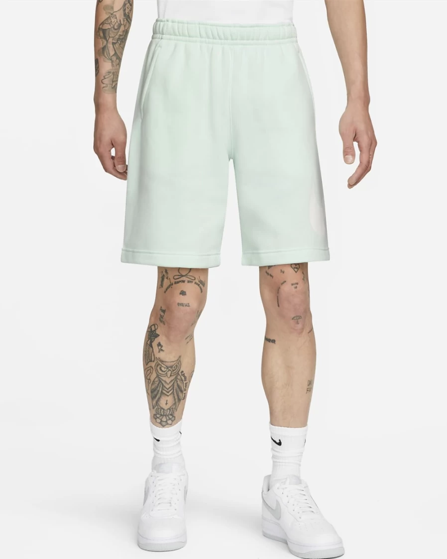 Nike Men's Sportswear Club Graphic Shorts - Barely Green