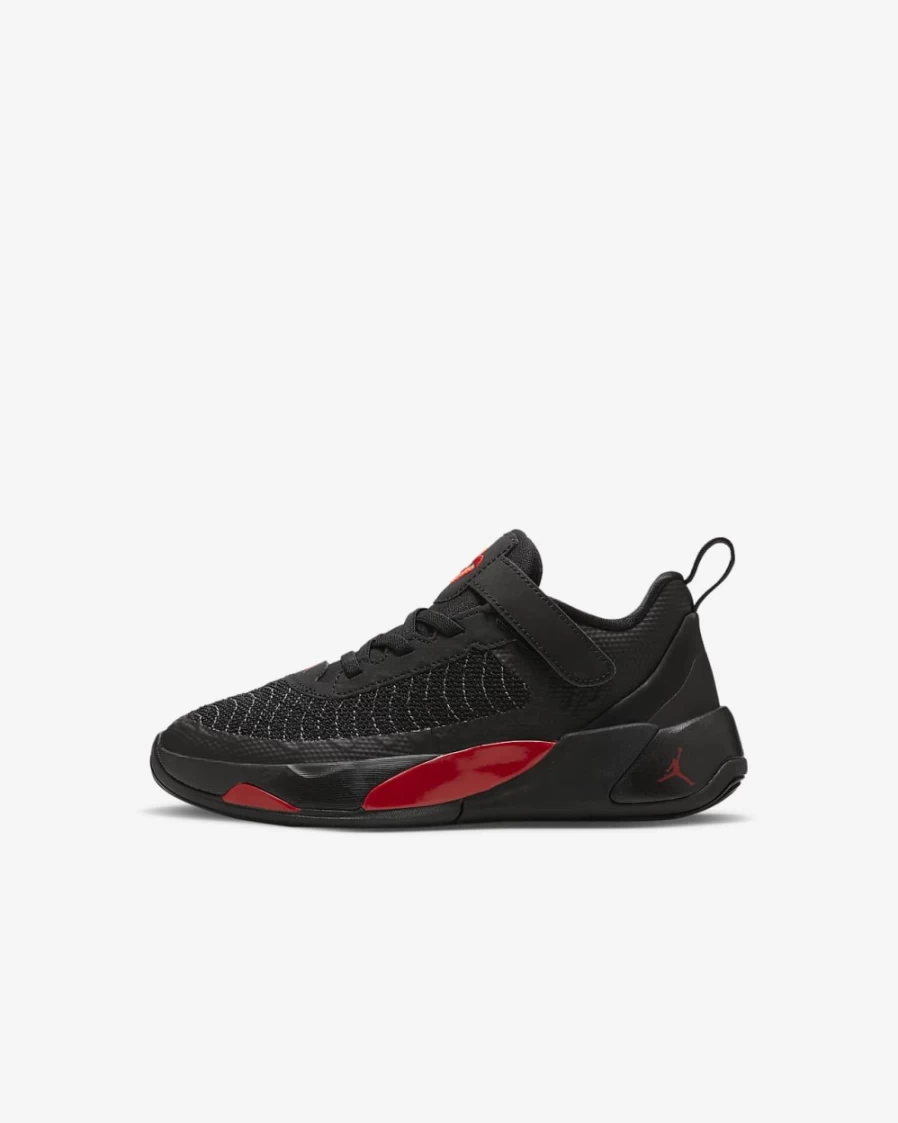 Nike Luka 1 Kids' Basketball Shoes - Black/Dark Grey/University Red for Boys and Girls