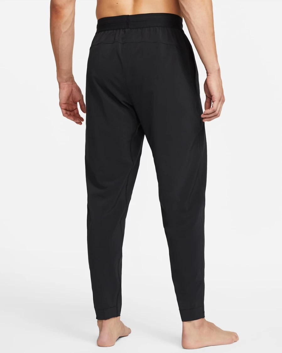 Nike Dri-FIT Flex Men's Yoga Pants - Black/Iron Grey - Breathable Workout Trousers for Men