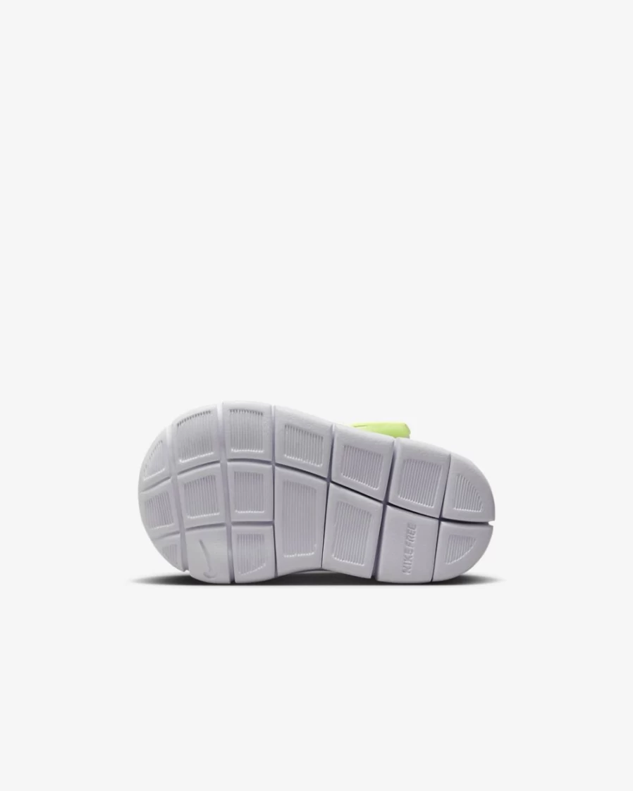Nike Free Run 2 Bright Spruce Barely Volt Phantom Black Baby Toddler Shoes for Boys and Girls