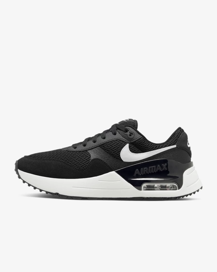 Nike Air Max SYSTM Men's Running Shoes - Black/Wolf Grey/White