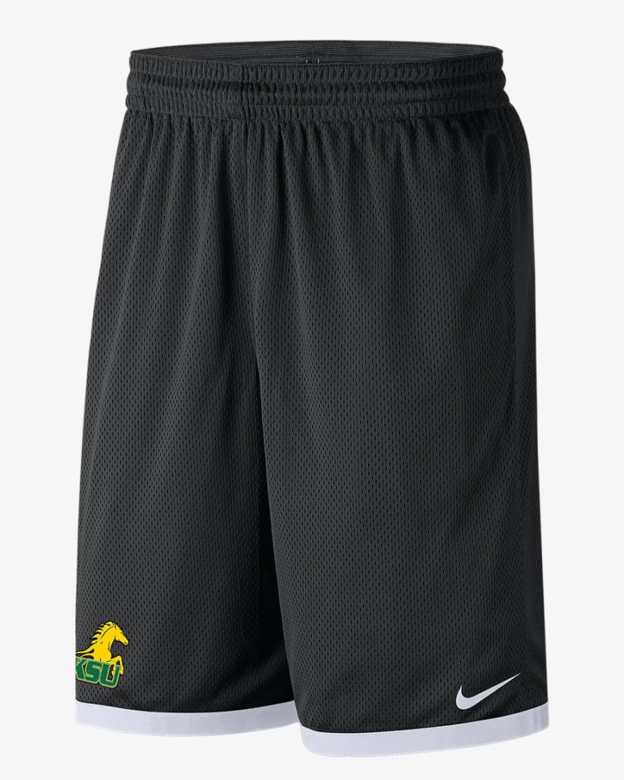 Nike Kentucky State Wildcats Men's Black/White Mesh Basketball Shorts