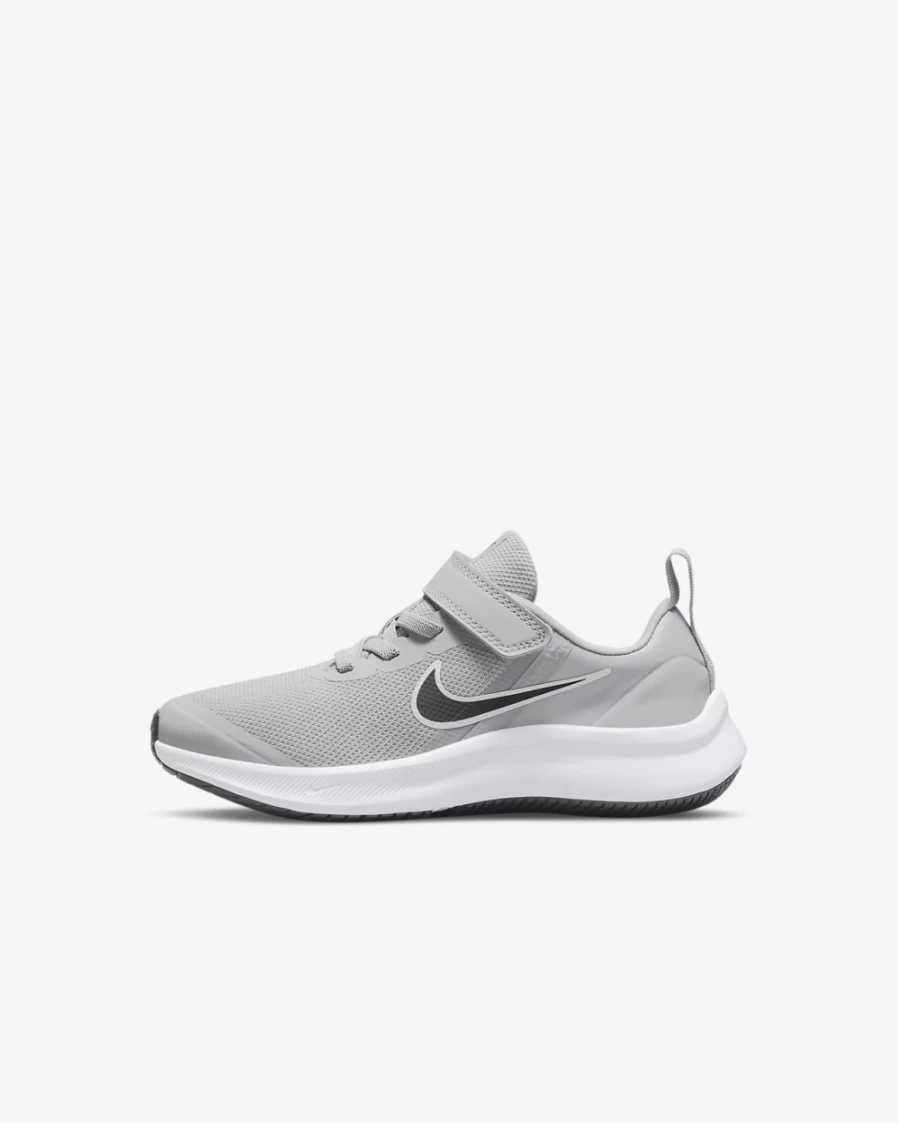 Nike Star Runner 3 Light Smoke Grey Kids' Running Shoes for Boys and Girls