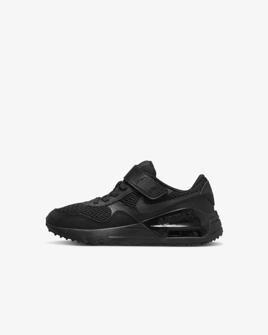 Nike Air Max SYSTM Kids' Shoes - Black/Black/Anthracite | Unisex Boys & Girls Sneakers
