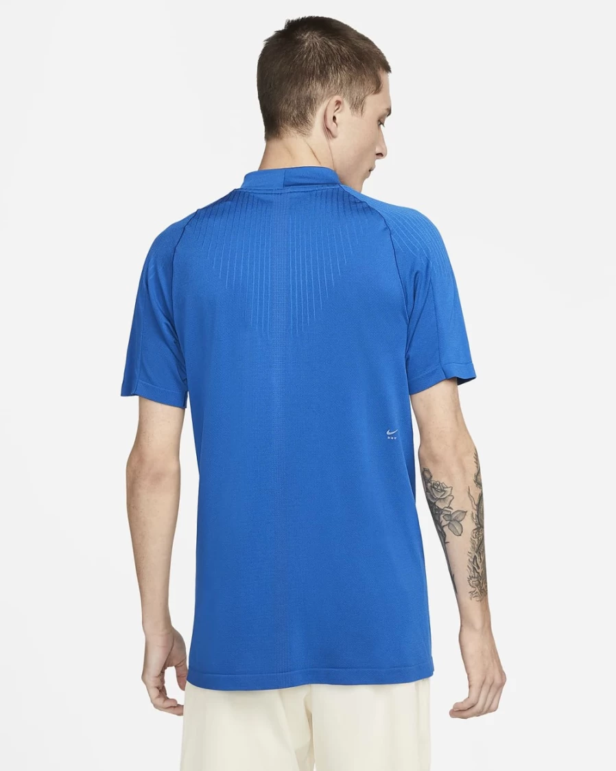 Nike Dri-FIT MMW Men's Short-Sleeve T-Shirt - Blue Jay - Athletic Performance Top
