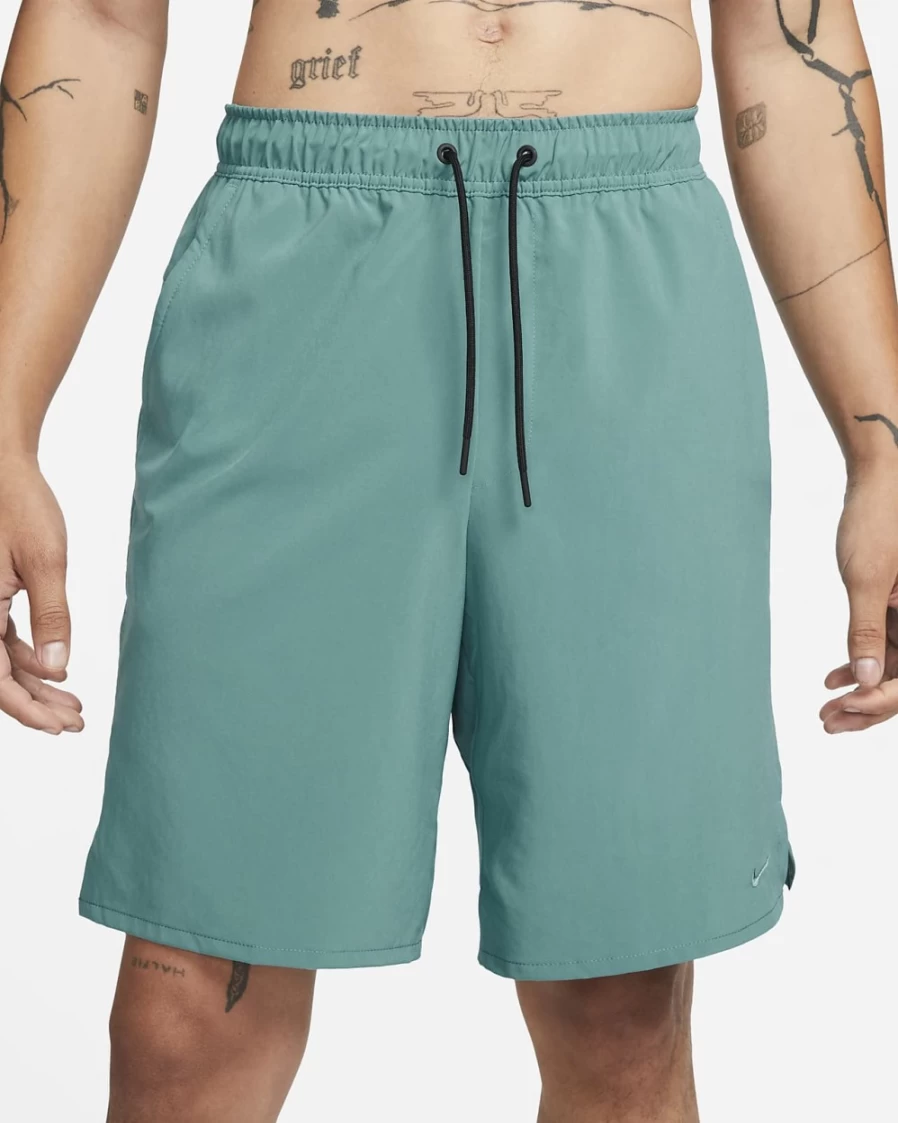 Nike Dri-FIT Unlimited Men's 9" Unlined Versatile Shorts in Mineral Teal/Black - Lightweight Quick-Dry Athletic Shorts for Running & Training