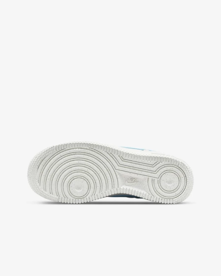 Nike Air Force 1 LV8 Big Kids' Sneakers for Boys & Girls in Sail/Medium Blue/Black/Blue Chill