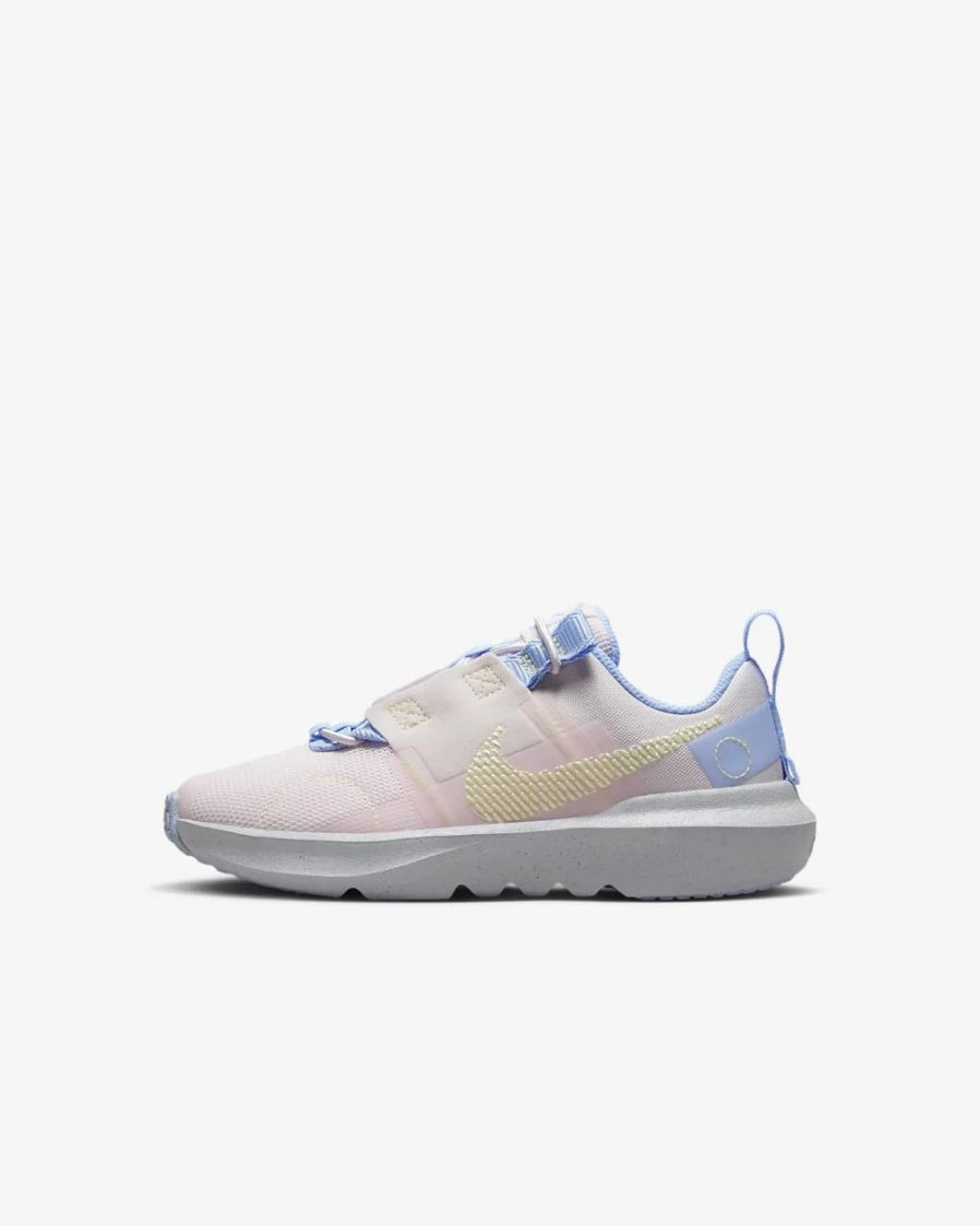 Nike Crater Impact Kids' Sneakers in Pearl Pink/Cobalt Bliss/White/Citron Tint for Boys and Girls