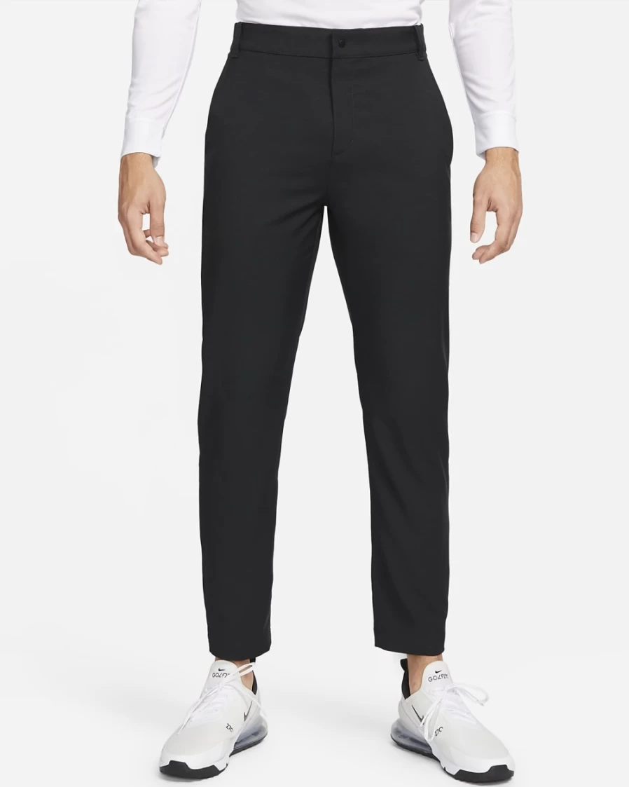 Nike Dri-FIT Victory Men's Golf Pants - Black/White, Moisture-Wicking, Lightweight & Breathable for Men