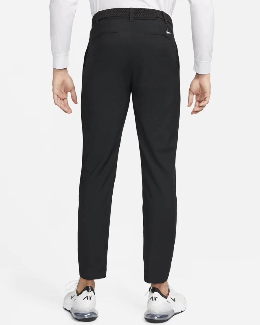 Nike Dri-FIT Victory Men's Golf Pants - Black/White, Moisture-Wicking, Lightweight & Breathable for Men
