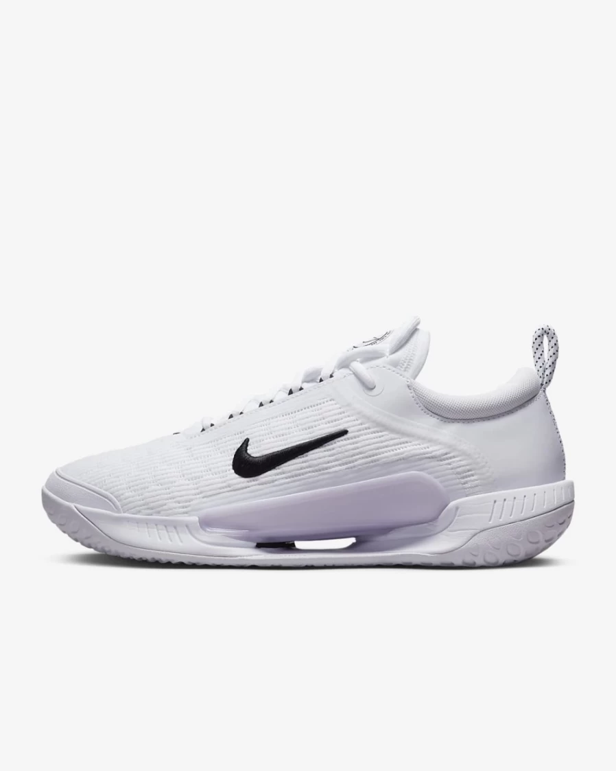 NikeCourt Air Zoom NXT Men's Tennis Shoes White/Black - Nike Hard Court Tennis Shoes for Men
