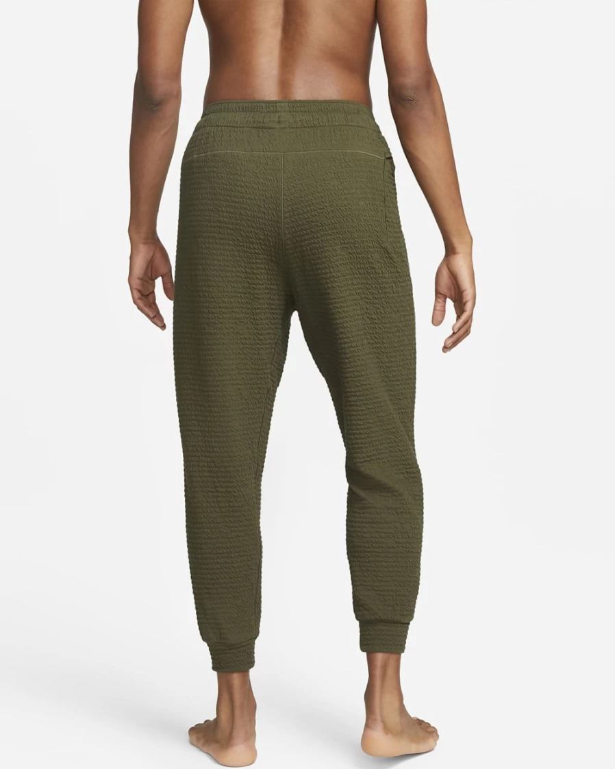 Nike Dri-FIT Men's Yoga Pants in Cargo Khaki - Breathable & Comfortable Workout Gear