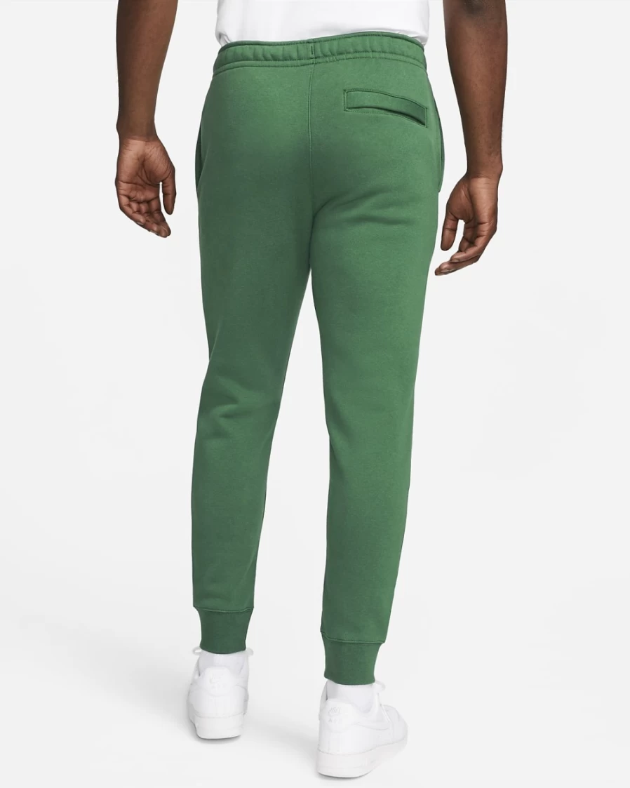 Nike Men's Sportswear Club Fleece Joggers in Gorge Green/White - Comfortable Casual Pants