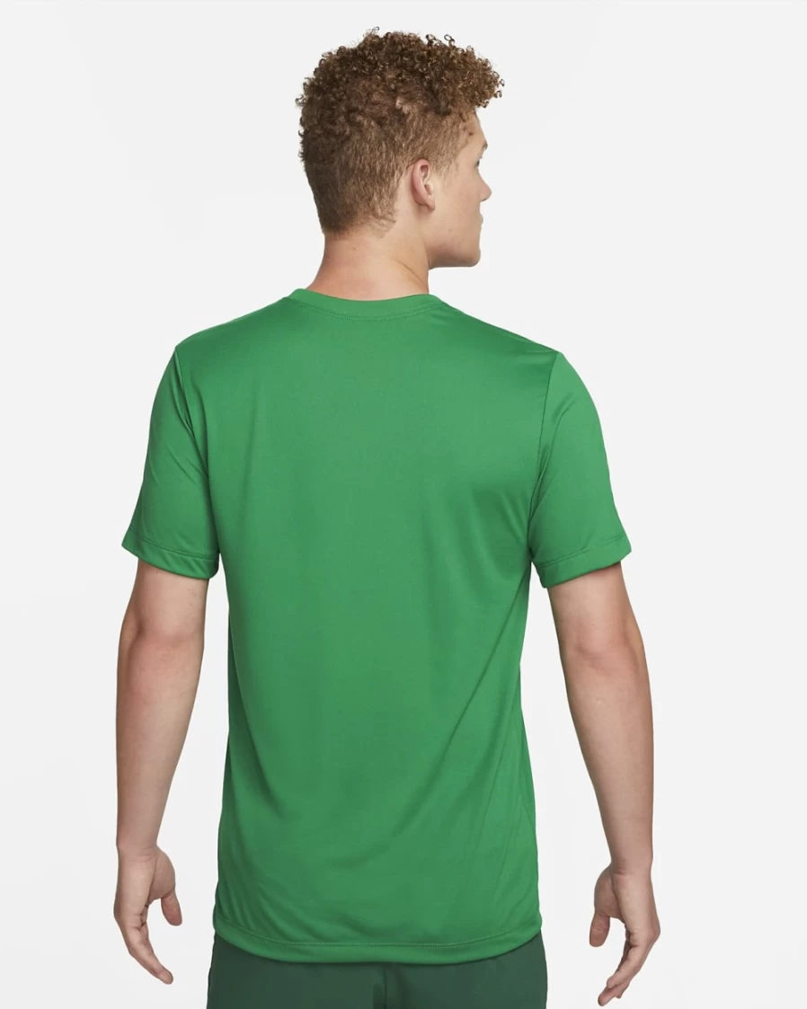 Nike Dri-FIT Legend Men's Training T-Shirt - Pine Green/Black - Moisture-Wicking Workout Top