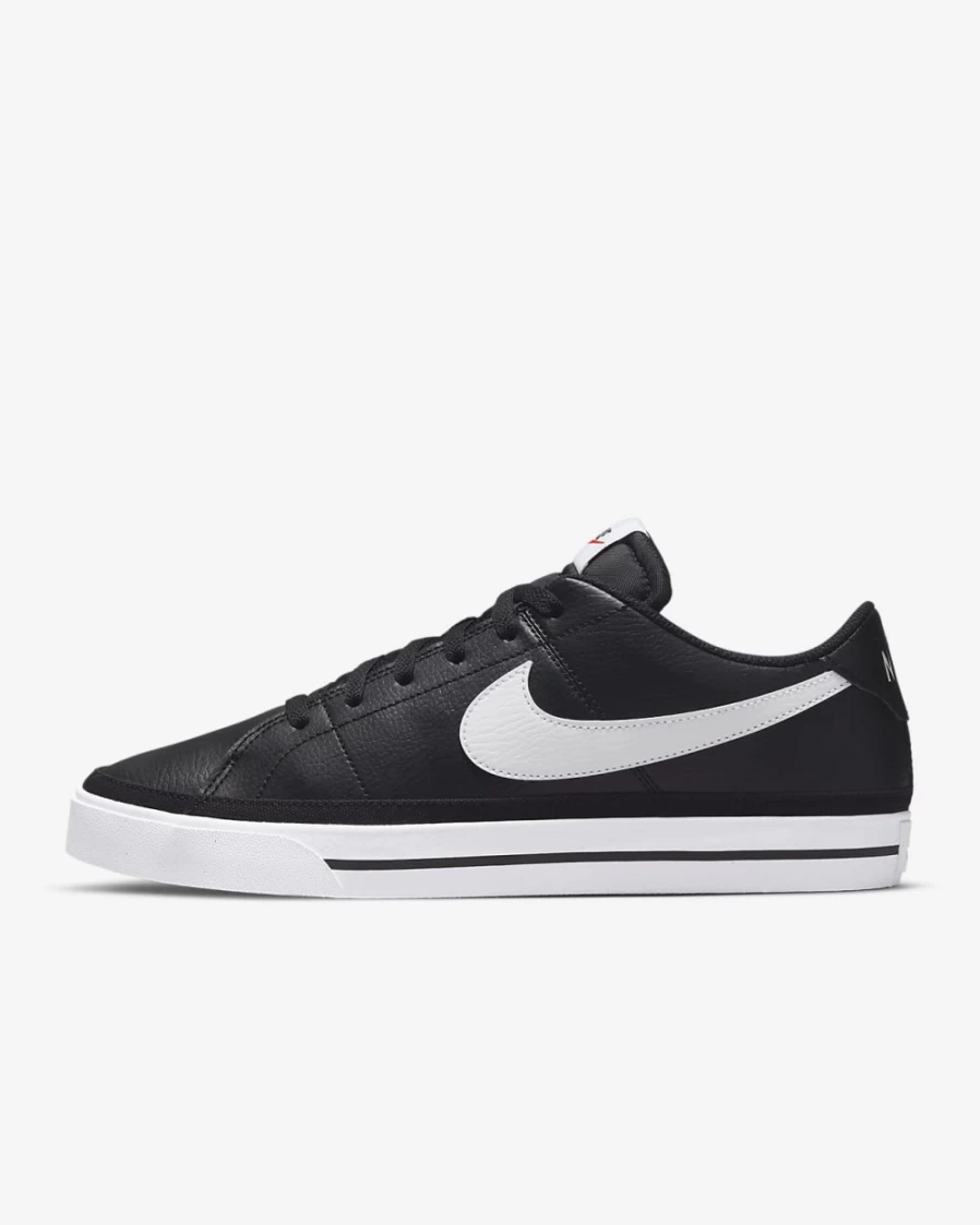 Nike Court Legacy Men's Sneakers in Black & White - Classic Casual Shoes for Men